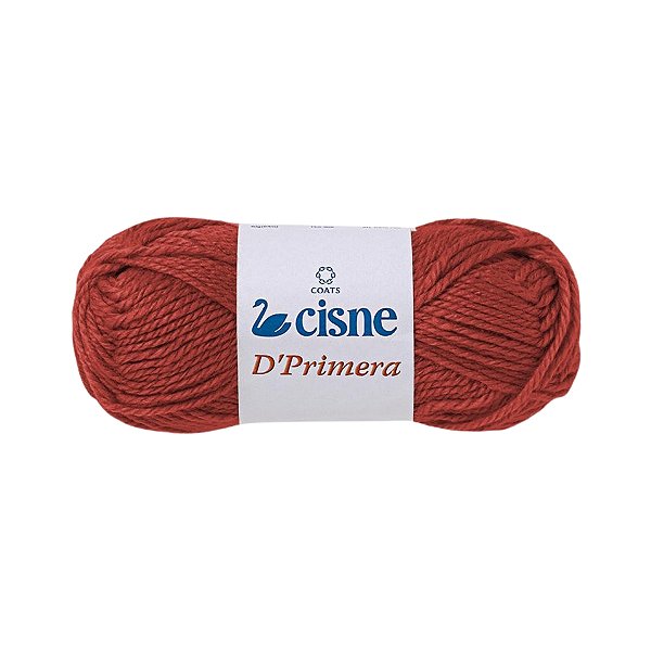 Lã Cisne D’Primera 40g 84m C830 Terra