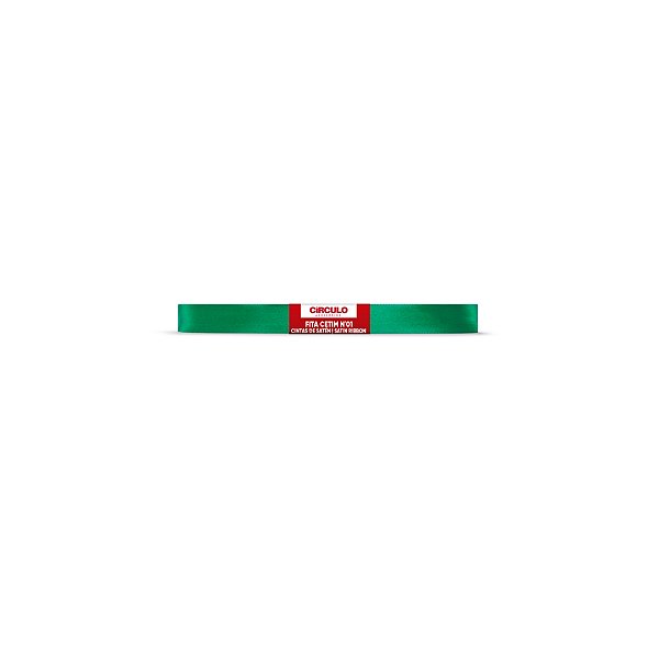 Fita Cetim Circulo 7mm x 10m N.01 Bandeira - Un