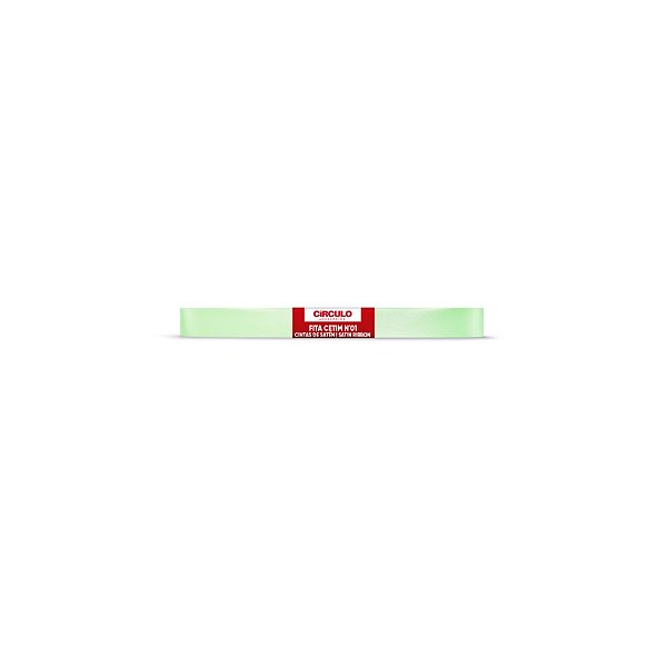 Fita Cetim Circulo 7mm x 10m N.01 Limonada - Un