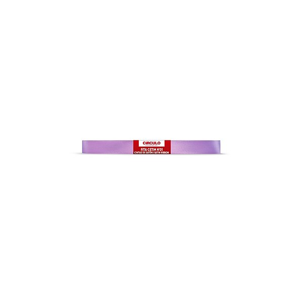 Fita Cetim Circulo 7mm x 10m N.01 Orquidea - Un