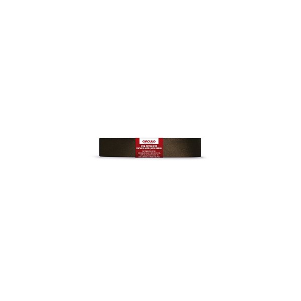 Fita Cetim Circulo 15mm x 10m N.03 Tabaco - Un