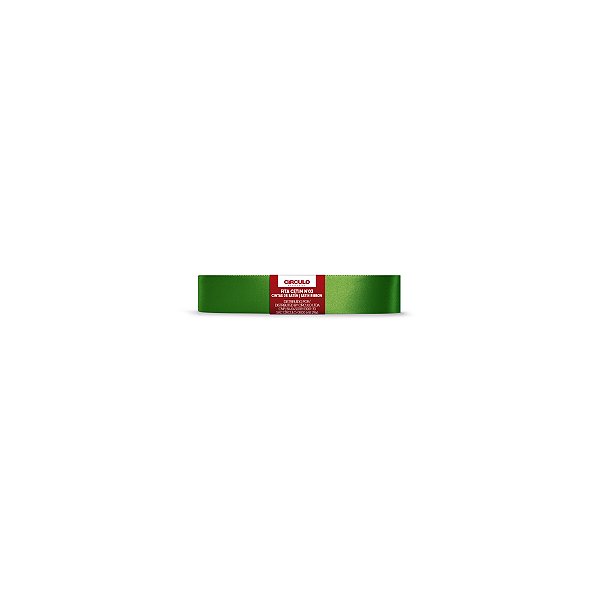 Fita Cetim Circulo 15mm x 10m N.03 Floresta - Un