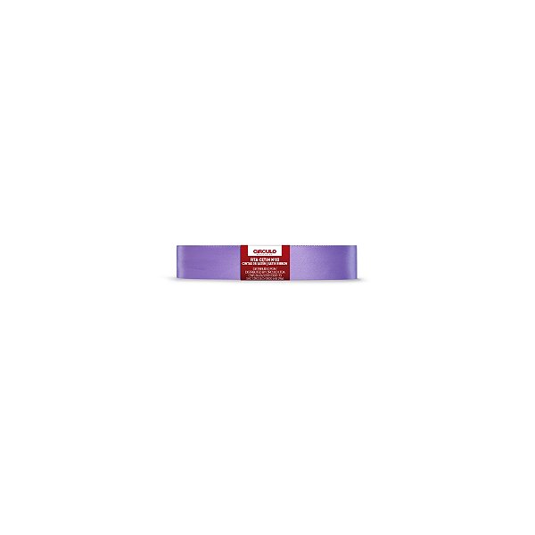 Fita Cetim Circulo 15mm x 10m N.03 Ultravioleta - Un