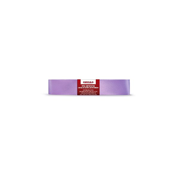 Fita Cetim Circulo 15mm x 10m N.03 Orquidea - Un