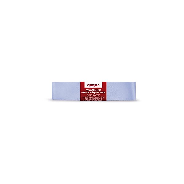 Fita Cetim Circulo 22mm x 10m N.05 Malva - Un