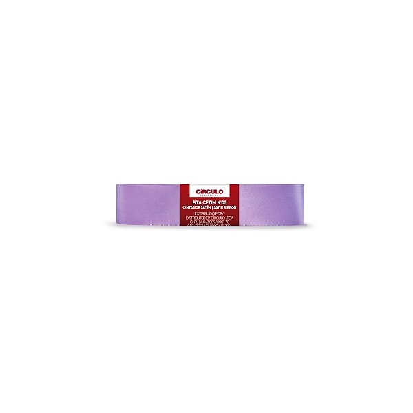 Fita Cetim Circulo 22mm x 10m N.05 Orquidea - Un