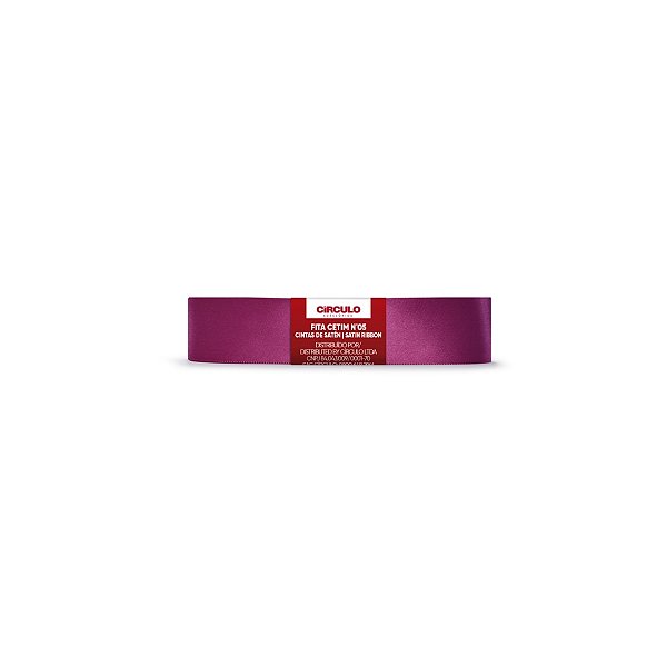 Fita Cetim Circulo 22mm x 10m N.05 Profundo - Un