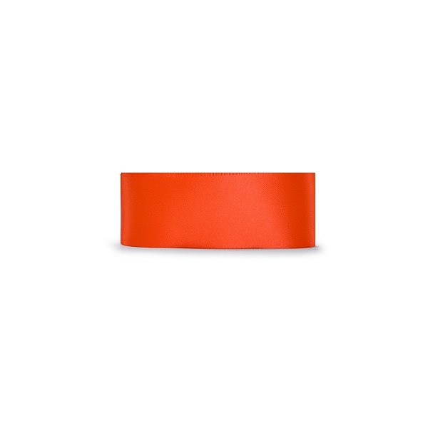 Fita Cetim Circulo 38mm x 10m N.09 Laranja Neon - Un
