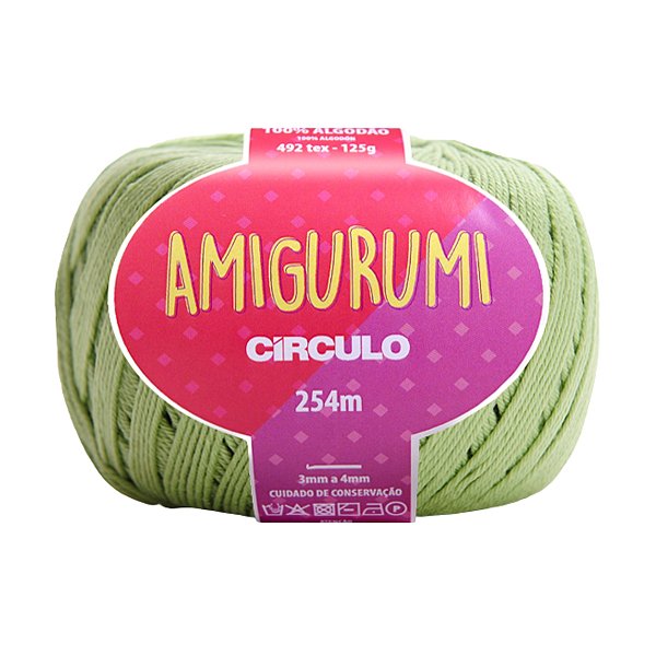 Fio Amigurumi Círculo 254m - Periquito - Un