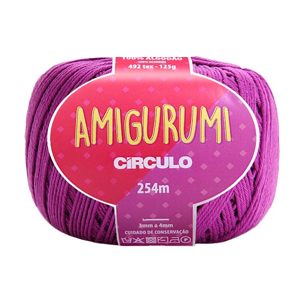 Fio Amigurumi Círculo 254m - Alfazema - Un