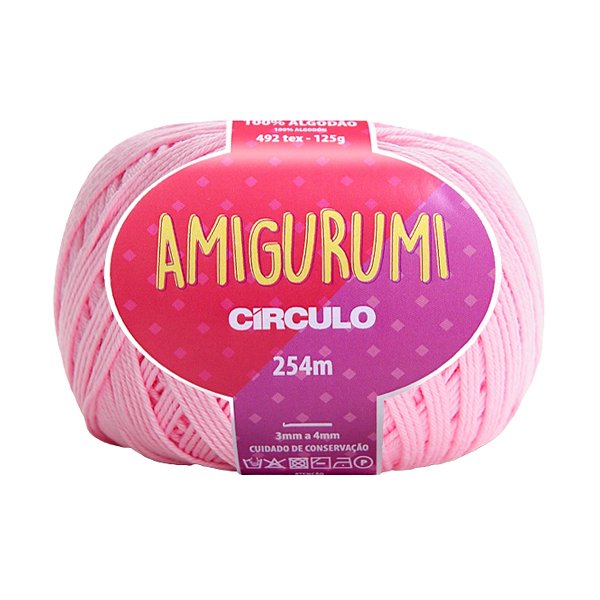 Fio Amigurumi Círculo 254m - Quartzo - Un
