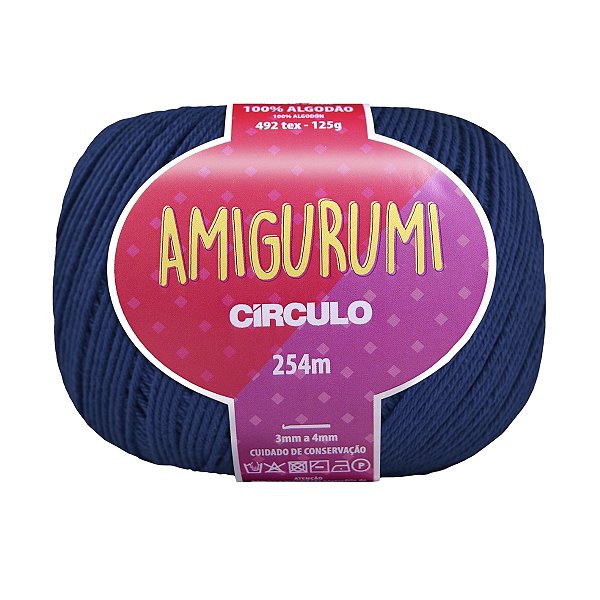 Fio Amigurumi Círculo 254m - Marinheiro - Un