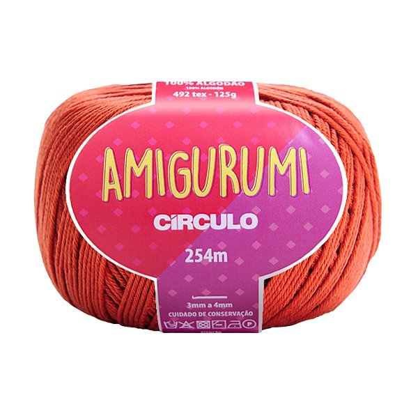 Fio Amigurumi Círculo 254m - Rum - Un