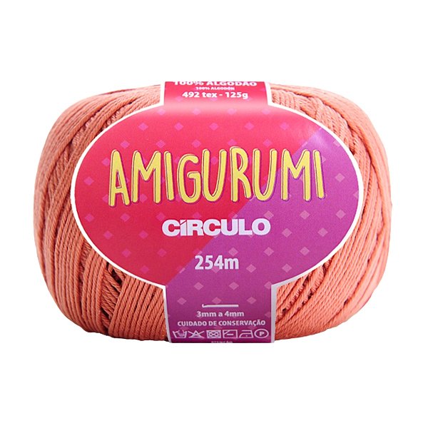 Fio Amigurumi Círculo 254m - Cetim - Un