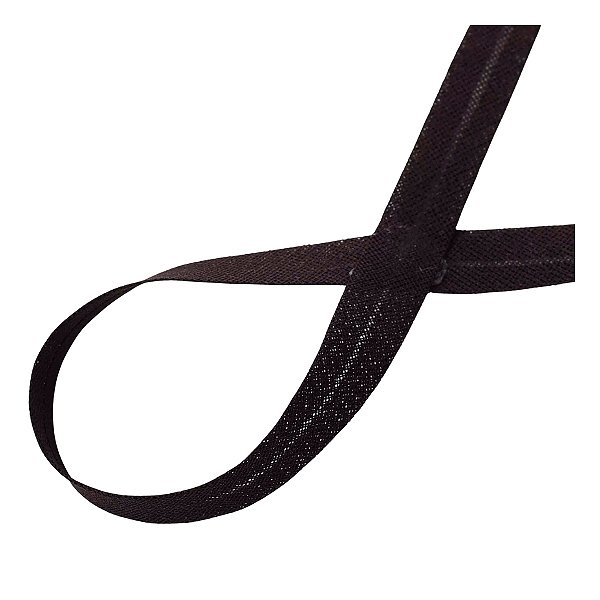 Viés de Algodão Largo Destaque Peripan Liso 35mmx20m - C057 – Marrom Café