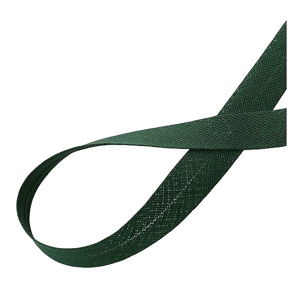 Viés de Algodão Largo Destaque Peripan Liso 35mmx20m - C050 – Verde Amazônia