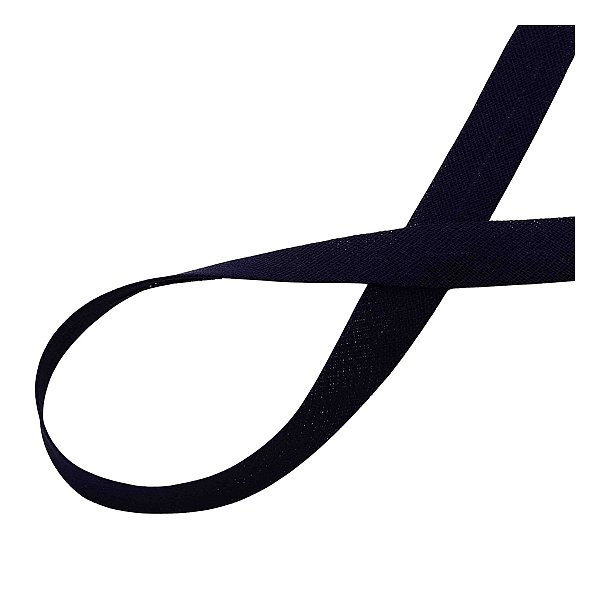 Viés de Algodão Largo Destaque Peripan Liso 35mmx20m - C013 – Preto