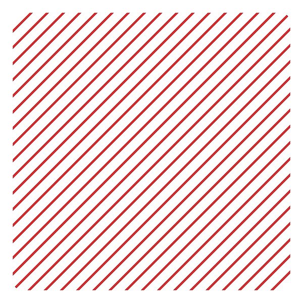 Viés de Algodão Largo Destaque Peripan Estamp. 35mmx20m - C9227 Listrado Vermelho