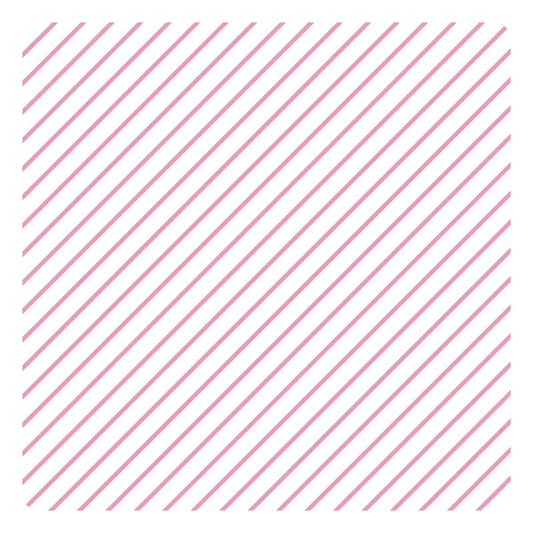 Viés de Algodão Largo Destaque Peripan Estamp. 35mmx20m - C9225 Listrado Rosa