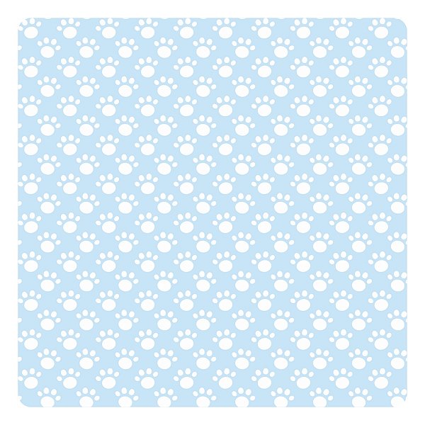 Viés de Algodão Largo Tijuca Peripan Estampado 35mmx20m - C9828 Patinhas Azul