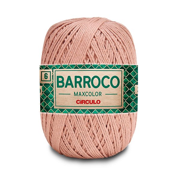 Barbante Barroco Maxcolor 6 400g - Caqui - Un