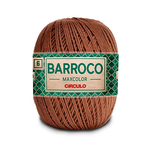 Barbante Barroco Maxcolor 6 400g - Tâmara - Un