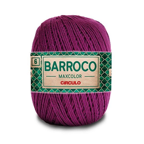Barbante Barroco Maxcolor 6 400g - Uva - Un