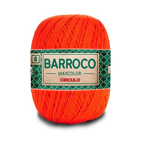 Barbante Barroco Maxcolor 6 400g - Brasa - Un