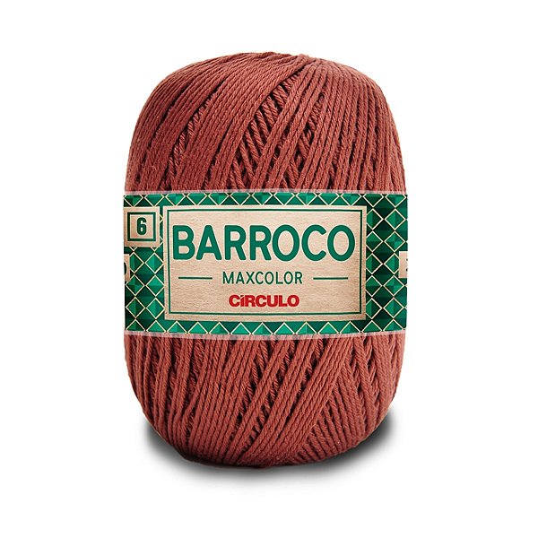 Barbante Barroco Maxcolor 6 400g - Café - Un