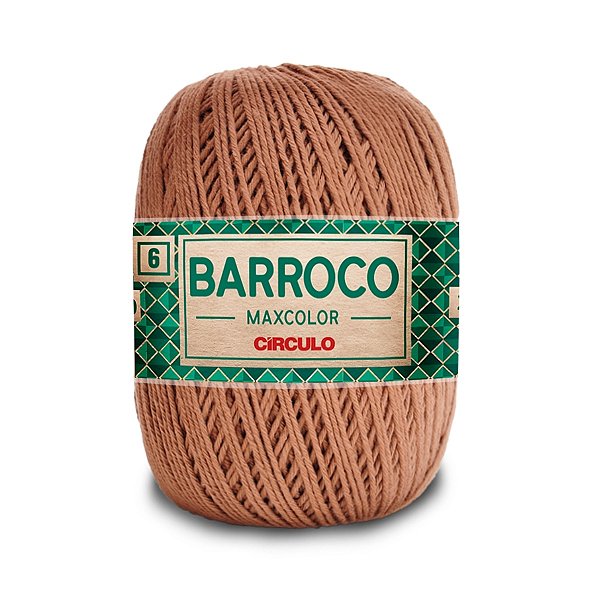 Barbante Barroco Maxcolor 6 400g - Castor - Un