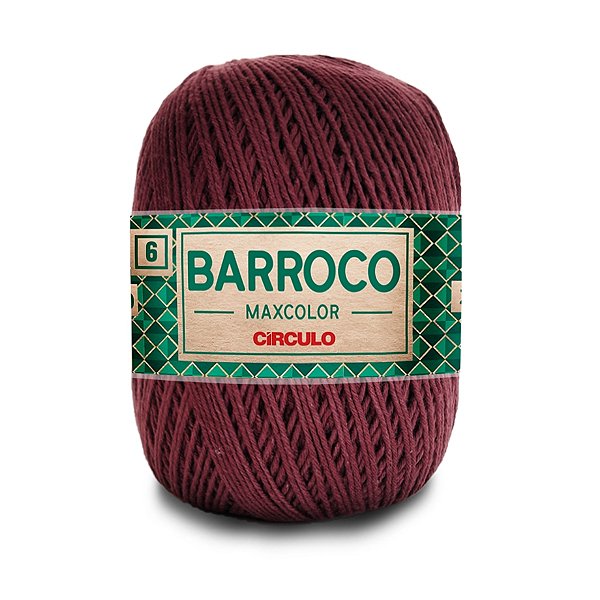 Barbante Barroco Maxcolor 6 400g - Tabaco - Un