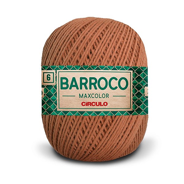 Barbante Barroco Maxcolor 6 400g - Bronze - Un