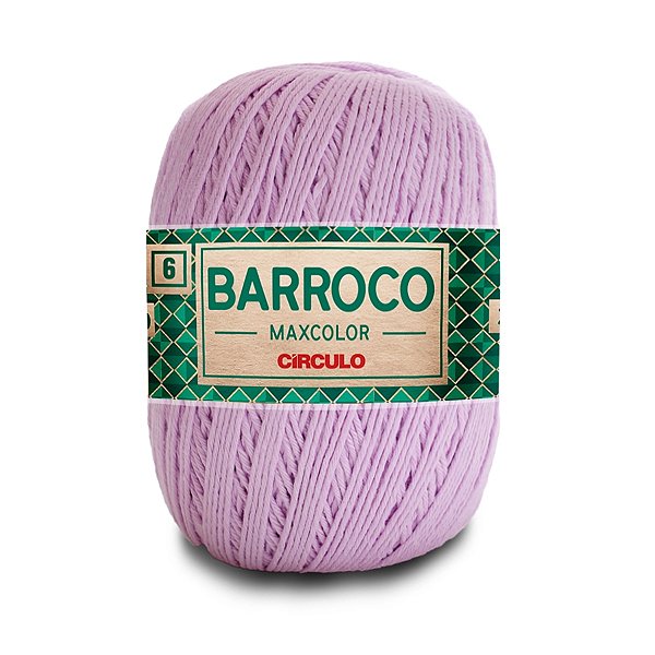 Barbante Barroco Maxcolor 6 400g - Lilás Candy - Un
