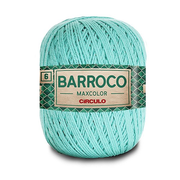 Barbante Barroco Maxcolor 6 400g - Celeste - Un
