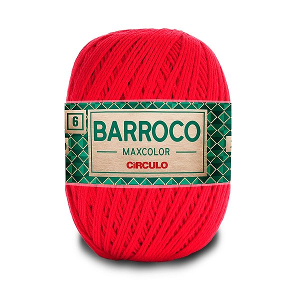Barbante Barroco Maxcolor 6 400g - Malagueta - Un