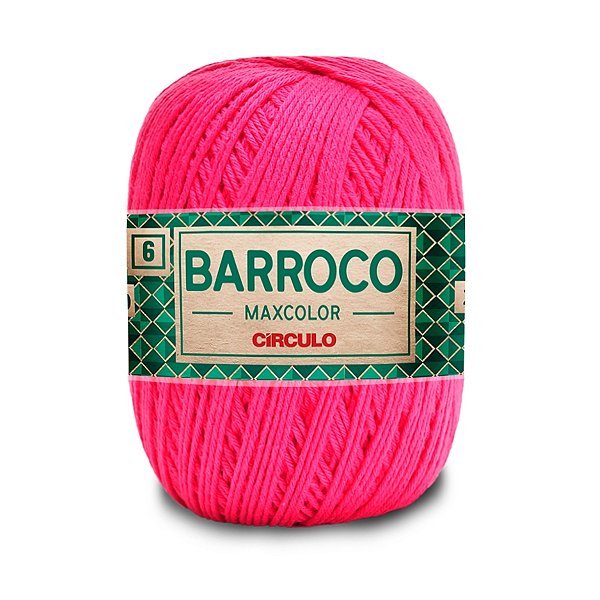 Barbante Barroco Maxcolor 6 400g - Tulipa - Un