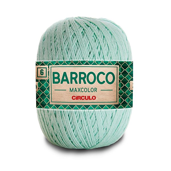 Barbante Barroco Maxcolor 6 400g - Verde Candy - Un