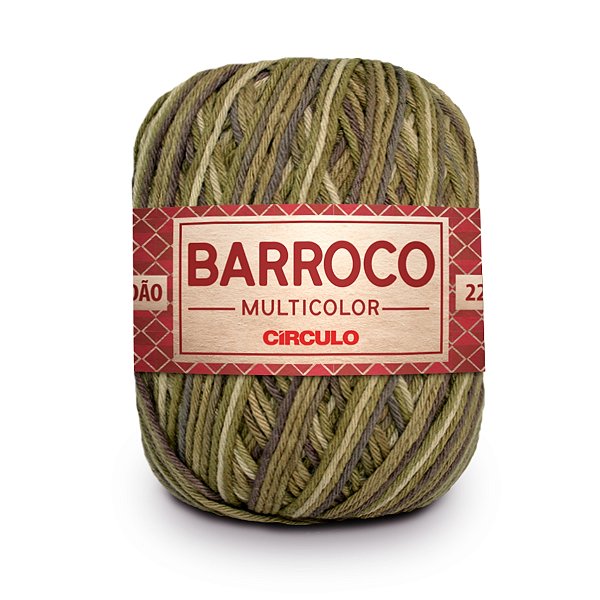 Barbante Barroco MultiColor 6 200g - Folha de Louro - Un