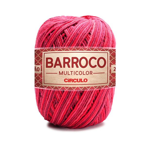 Barbante Barroco MultiColor 6 200g - Geléia - Un