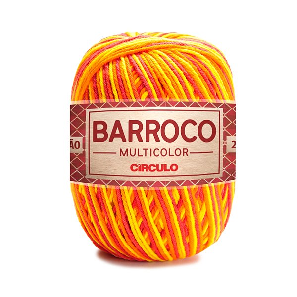 Barbante Barroco MultiColor 6 200g - Hibisco Amarelo - Un