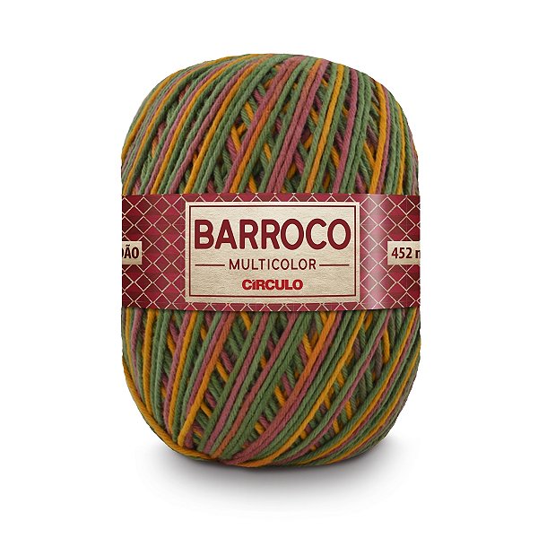 Barbante Barroco MultiColor 6 200g - Frutare - Un