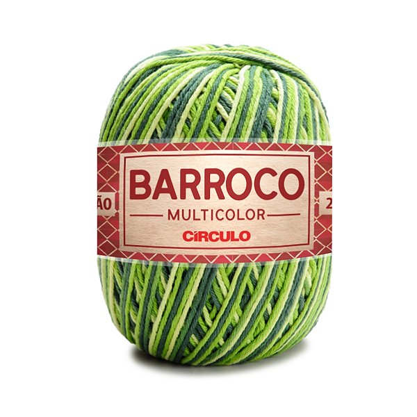 Barbante Barroco MultiColor 6 200g - Gramado - Un