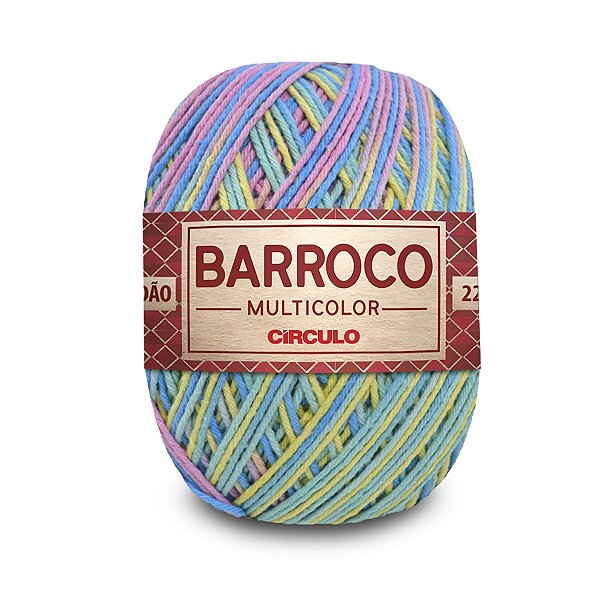 Barbante Barroco MultiColor 6 200g - Unicórnio - Un