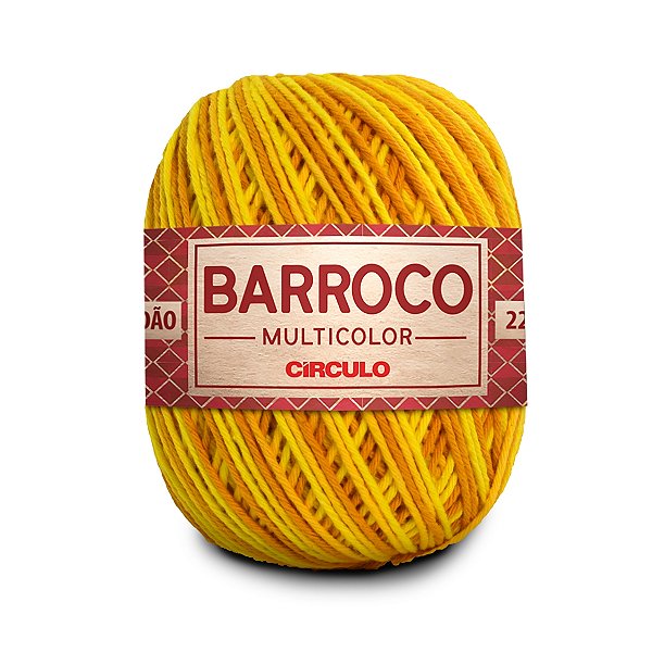 Barbante Barroco MultiColor 6 200g - Abacaxi - Un