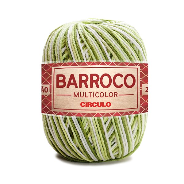Barbante Barroco MultiColor 6 200g - Babosa - Un