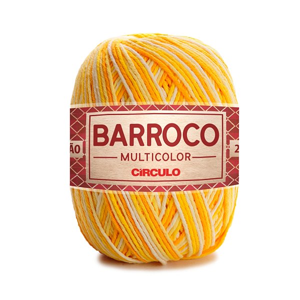 Barbante Barroco MultiColor 6 200g - Raio De Sol - Un
