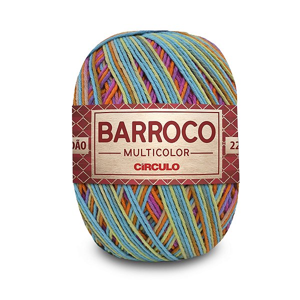 Barbante Barroco MultiColor 6 200g - Lhama - Un