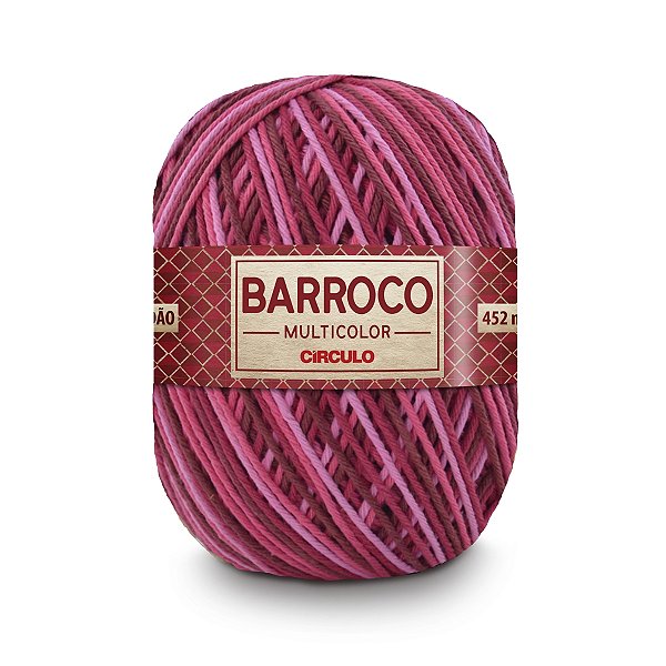 Barbante Barroco MultiColor 6 200g - Bromélia - Un