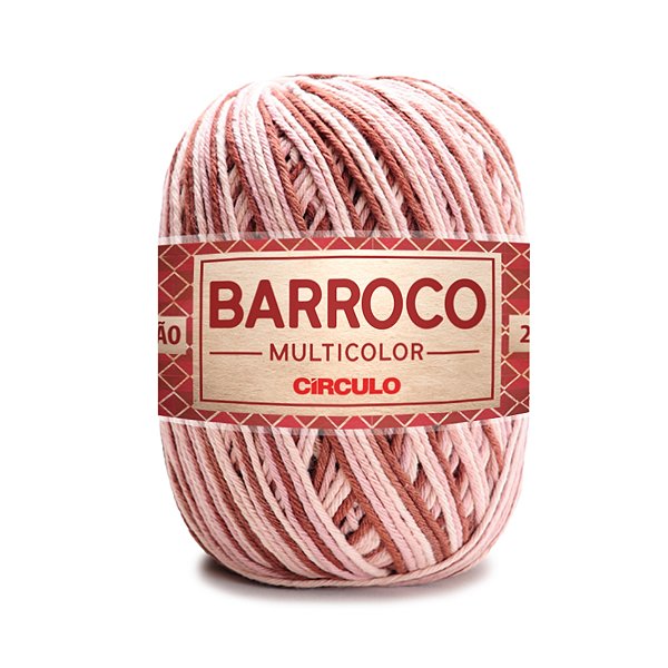 Barbante Barroco MultiColor 6 400g - Café - Un