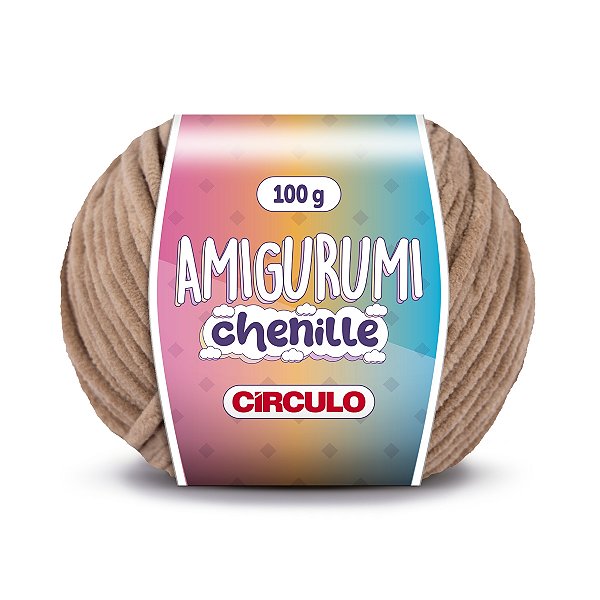 Fio Amigurumi Chenille Círculo 110m - Madeira  - Un